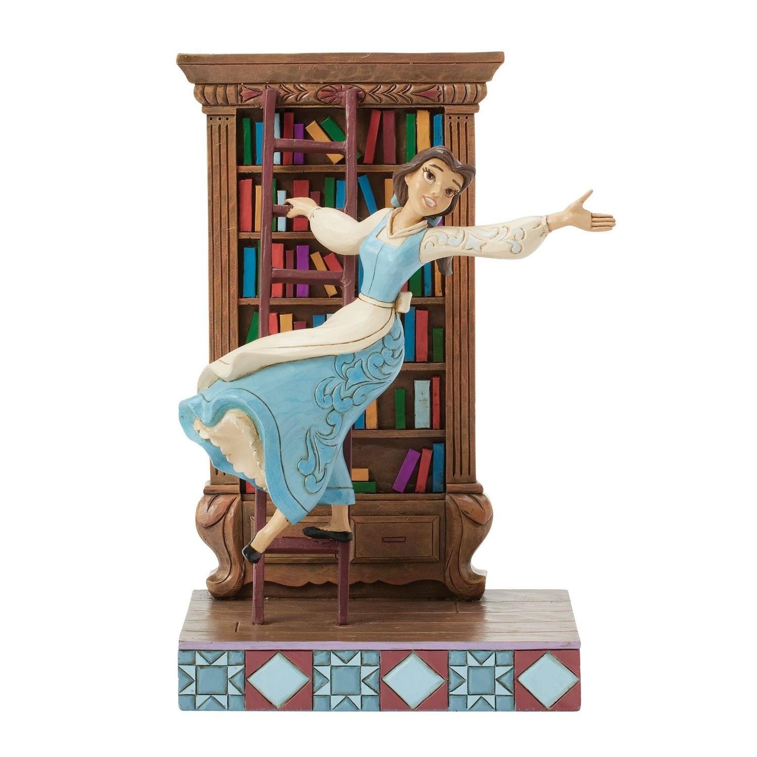belle-on-bookshelf-disney-traditions Belle Disney Traditions