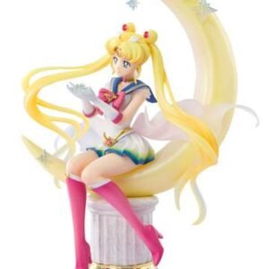 SAILOR MOON ETERNAL FIGURTS ZERO CHOUETTE SUPER SAILOR MOON BRIGHT MOON 19CM