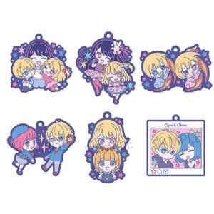 Oshi no Ko Rubber Mascot 6 cm
Assortment (