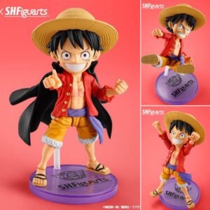 One Piece World Collactable Figures x S.H. Figuarts Action Figure Monkey D. Luffy 8 cm