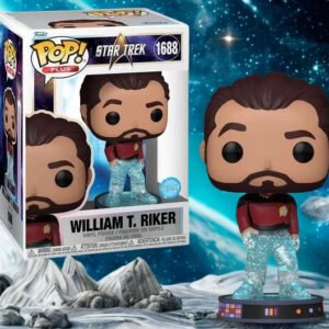 Funko POP! Plus: Star Trek – William T Riker 1688 Glitter