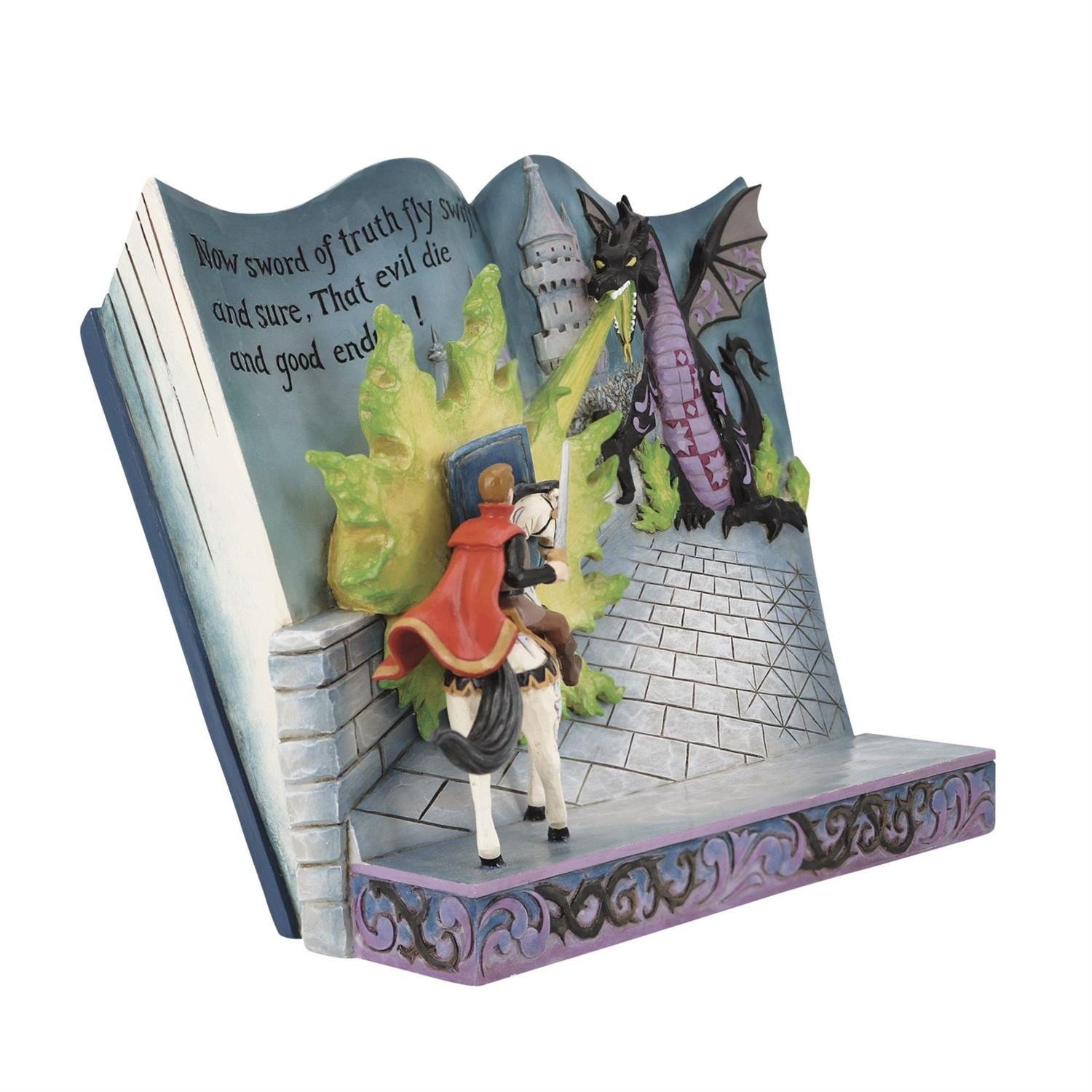 30680 Storybook Principe Filippo E Il Drago Malefica - Disney Traditions