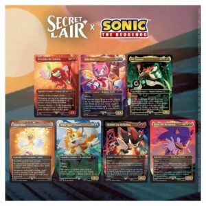 Magic The Gathering Secret Lair Sonic Friends Foes WPN Exclusive