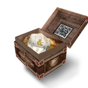 Dungeons & Dragons Blind Mystery Box Dice Fizban’s Treasure d20 25 mm