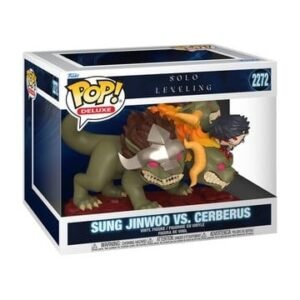Solo Leveling POP! Deluxe Vinyl Figure Jinwoo Vs Cerberus 9 cm