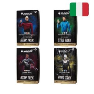 Star Trek Commander ENG Deck Display Magic the Gathering (4 Mazzi)