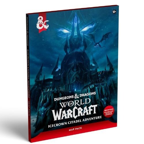 D&D World of Warcraft – Espansione Dungeons & Dragons Icecrown Citadel Map Pack – ENG mappe d&d world of warcraft