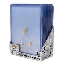 PIKACHU TOPLOADER CONFEZIONE 25PZ.
