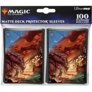 Ultra Pro- Standard - Matte - Season Lands: Forest - Bloomburrow (100 Bustine)