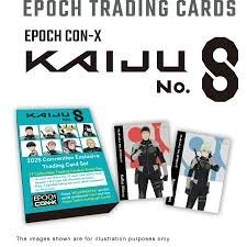 KAIJU NO.8 CON-X TRADING CARD SET