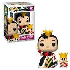 REGINA DI CUORI  CON LEONE DI ALICE IN WONDERLAND POP 1063