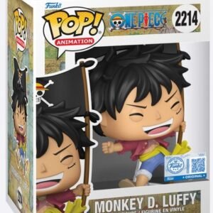 One Piece Monkey D. Luffy with Flag Exclusive