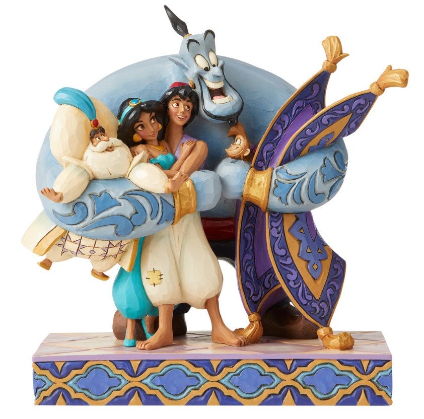 L’ABBRACCIO DEL GENIO - DISNEY TRADITIONS L’ABBRACCIO DEL GENIO - DISNEY TRADITIONS