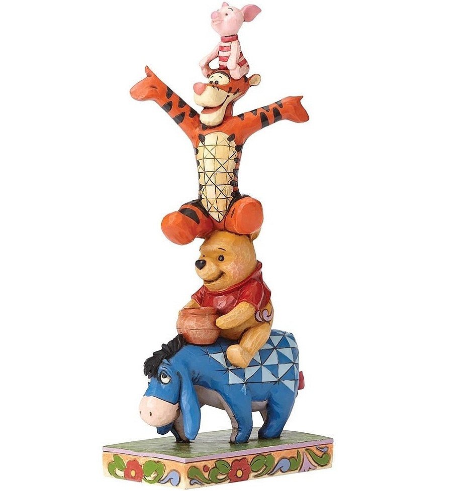 WINNIE TIGRO E IH-HO DISNEY TRADITIONS JIM SHORE WINNIE TIGRO E IH-HO DISNEY