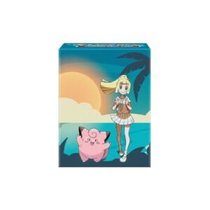UP- LILLIE AND CLEFAIRY 100+ DECK BOX